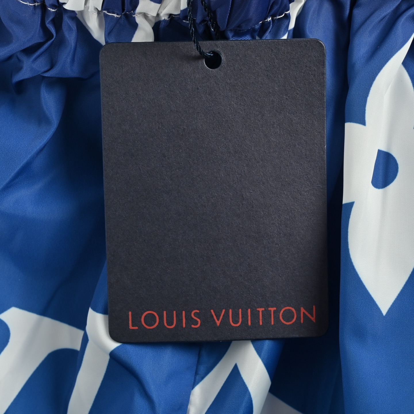 Louis Vuitton Old Flower Gradient Blue Ribbon Shorts