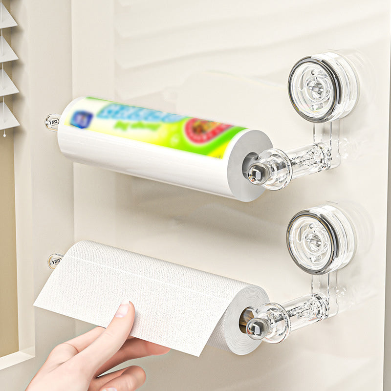 Multifuntional Vacuum Suction Cup Toilet Paper Holder（50% OFF）
