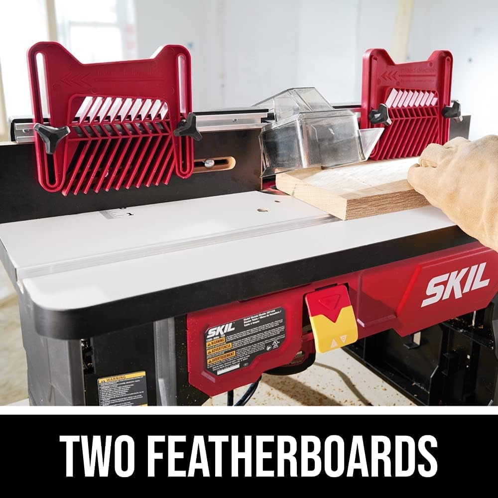 SKIL Router Table and 10 Amp Fixed Base Router Kit