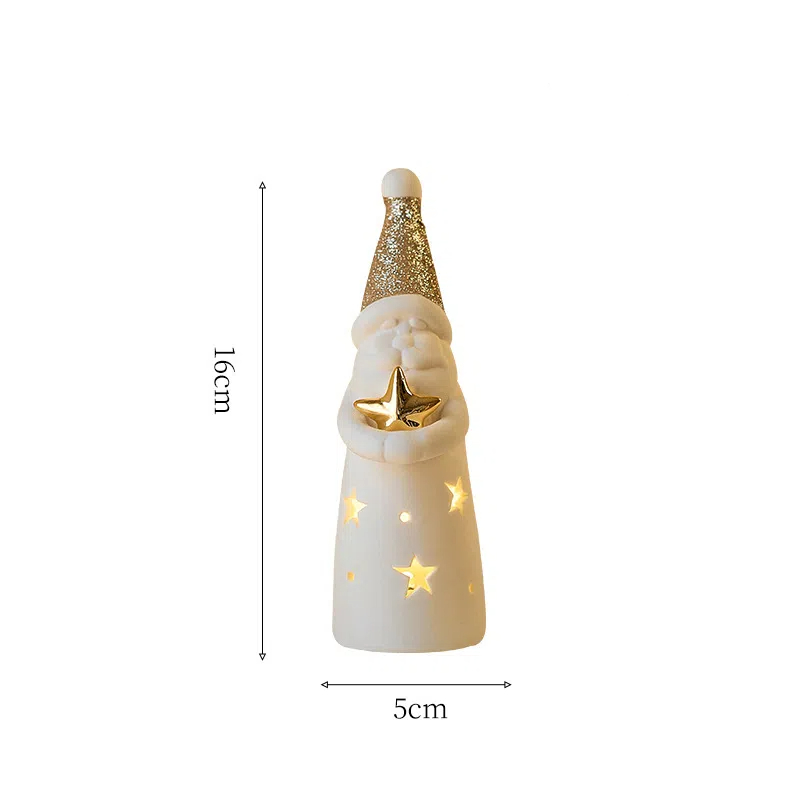 🌲🌲Christmas Ceramic Glowing Lights Decoration