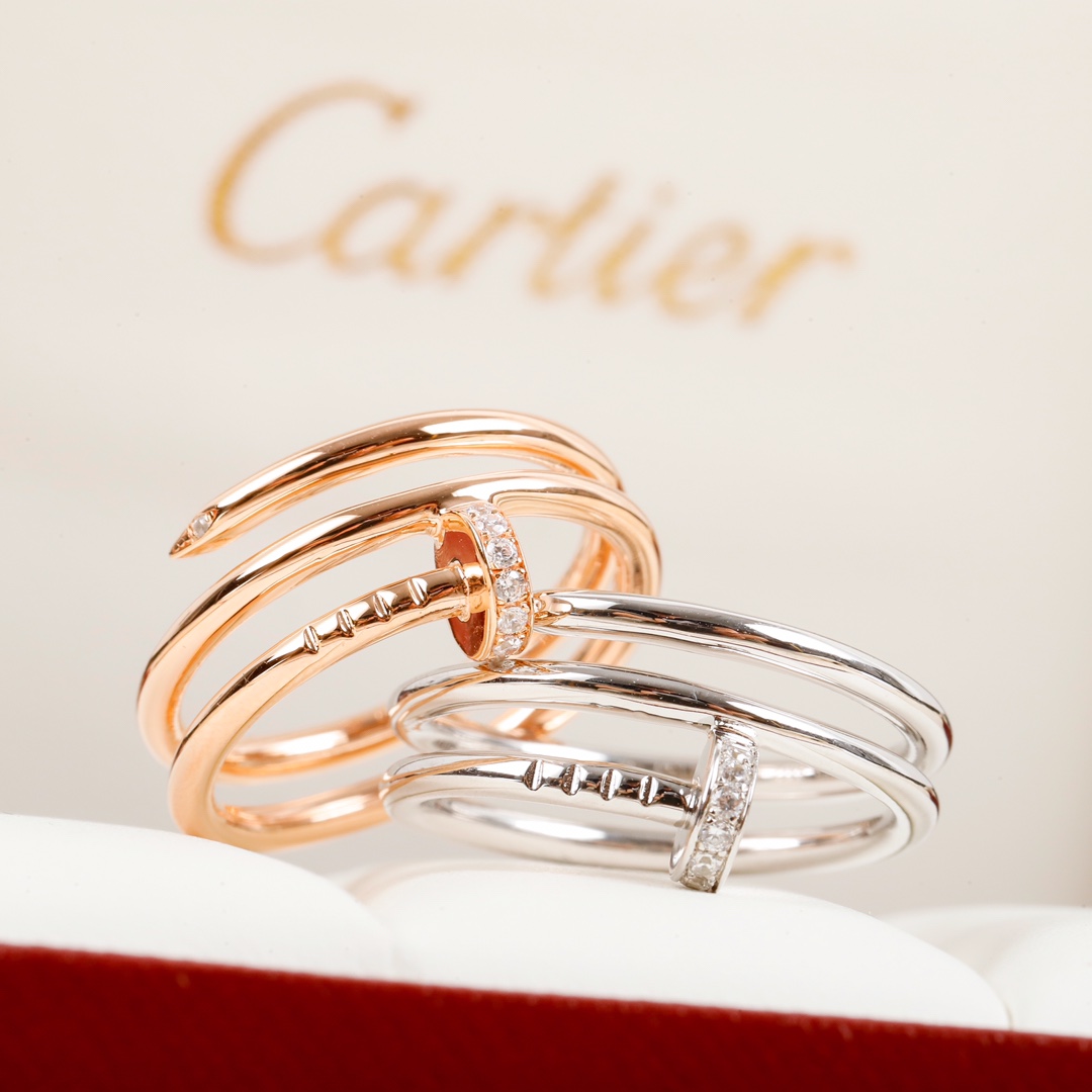 Cartier nail diamond ring