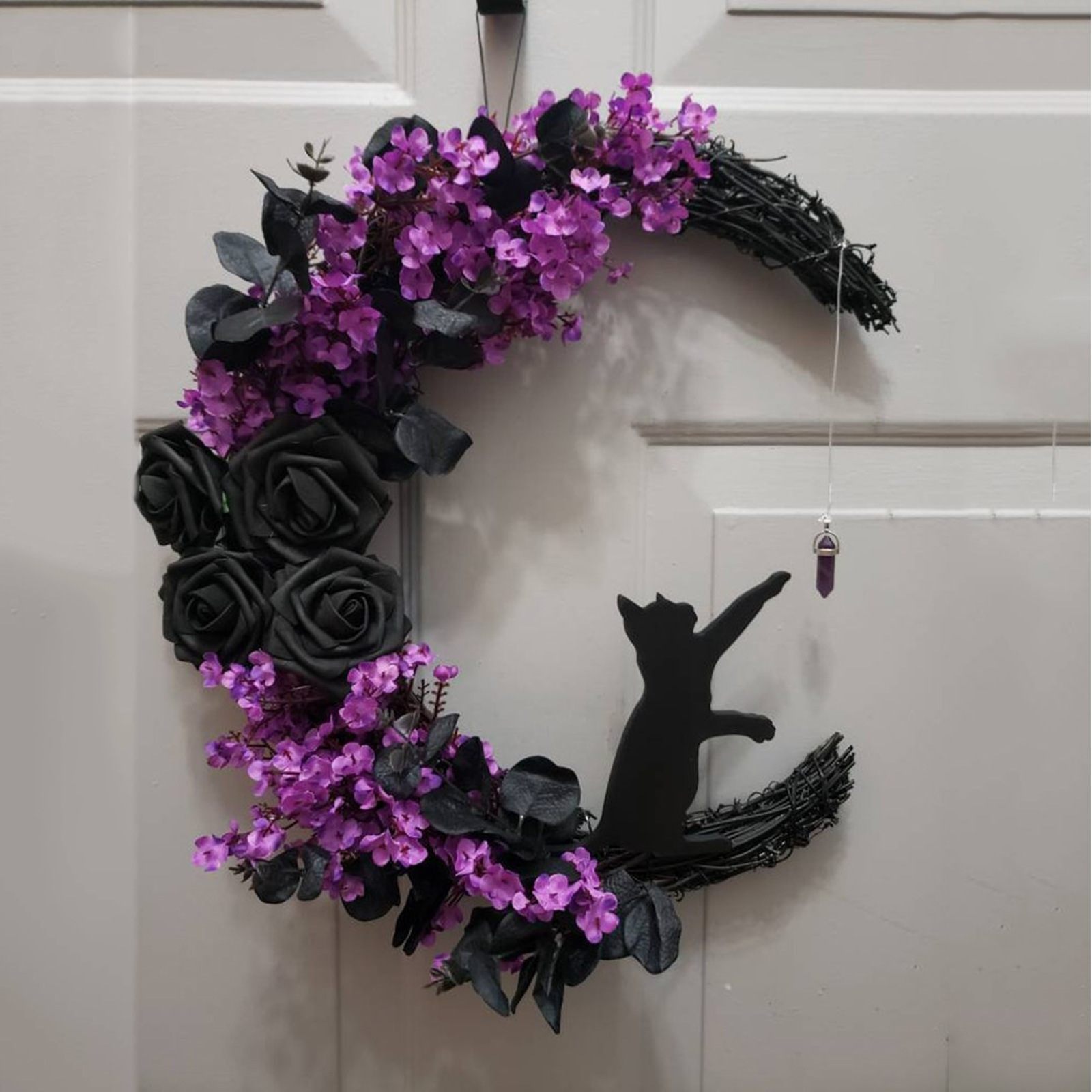 (🔥Last Day Promotion-SAVE 50% OFF)Art Halloween Lunar Decor Kitty Lovers Gift-🔥BUY 2 GET 10% OFF & FREE SHIPPING