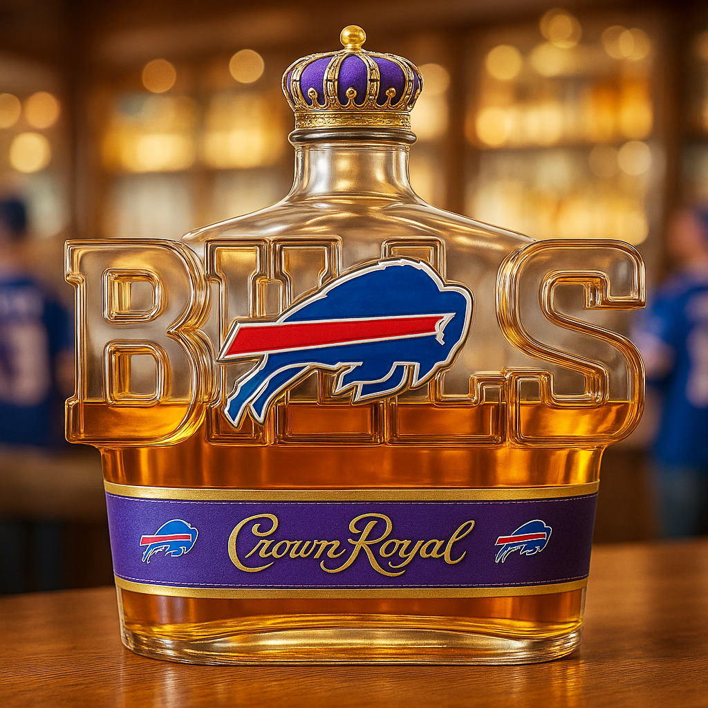 Buffalo Bills Limited Edition Whiskey Bottle