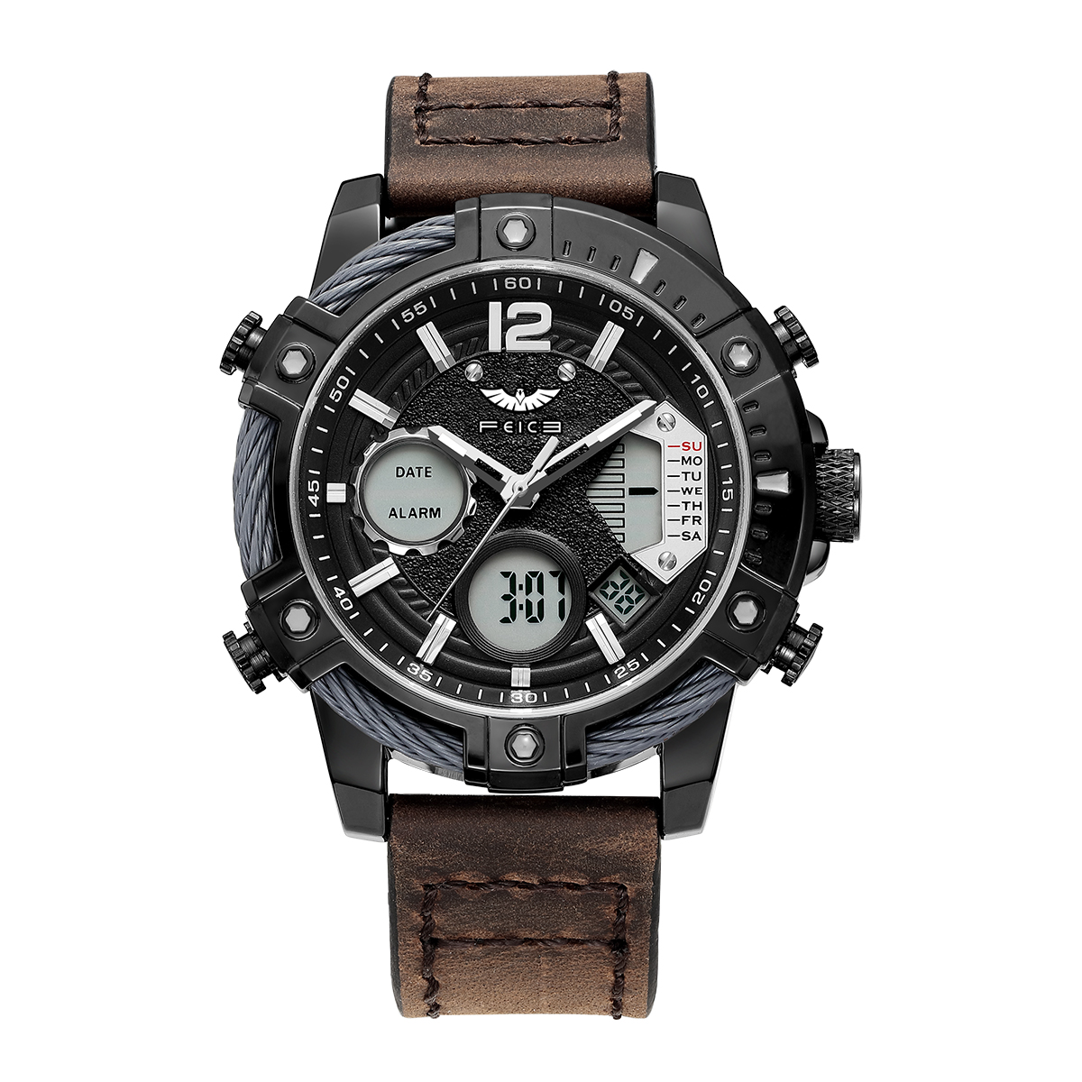 FK038 Luminescent Sports Watch FEICE Quartz Waterproof