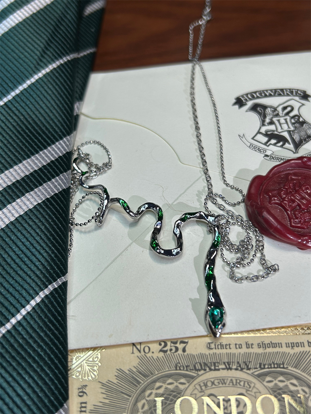 Slytherin Jewellery Set（Adjustable）