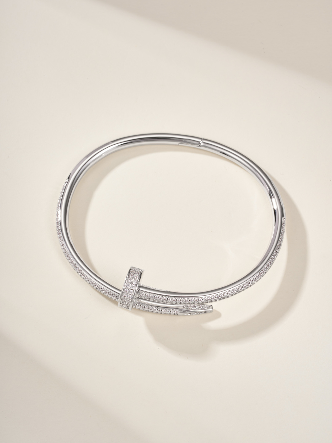 Cartier full diamond nail bracelet