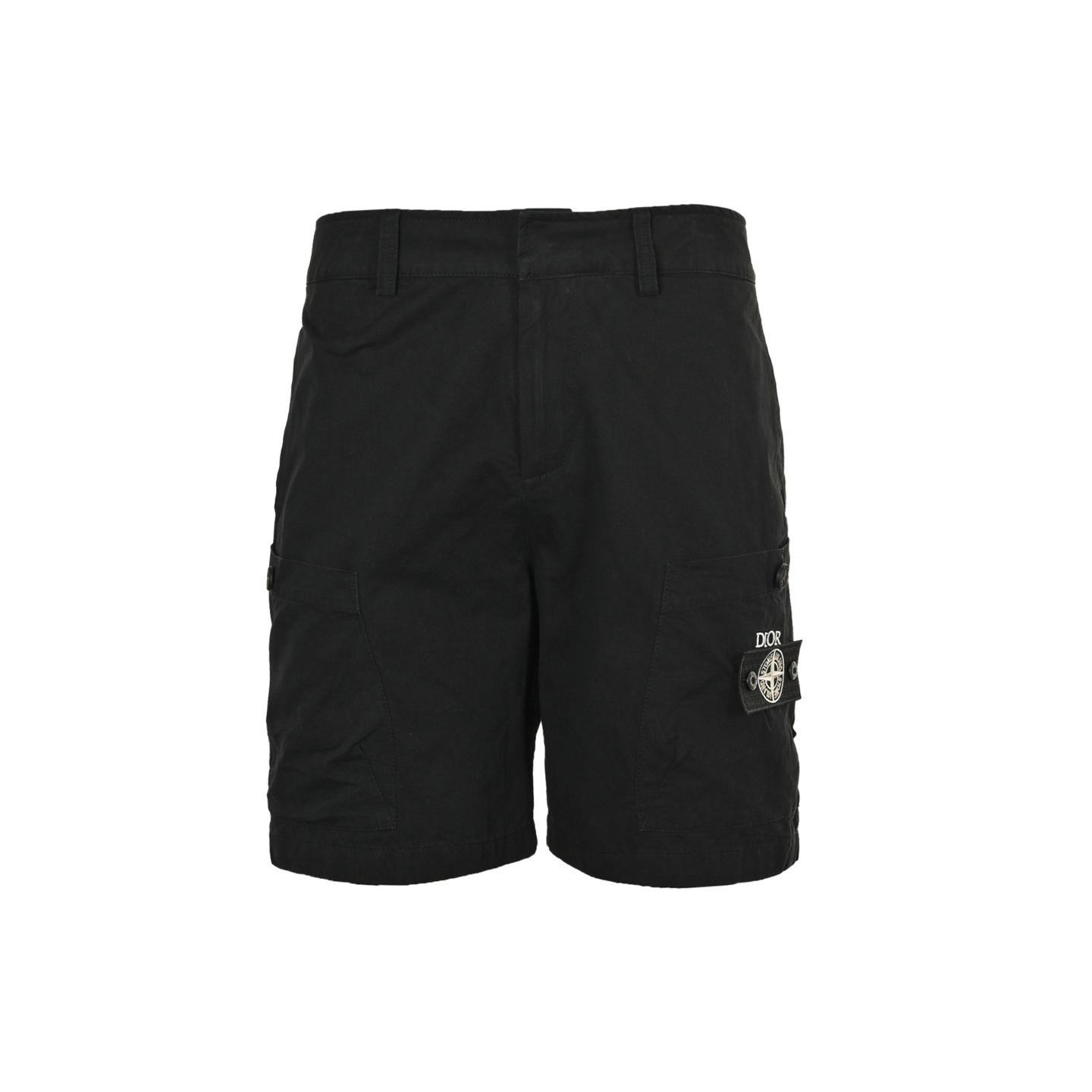 Dior 25ss Stone Island collaboration logo shorts