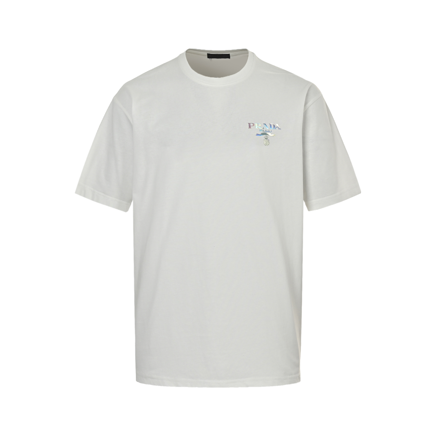 Prada 25ss laser logo print short sleeve