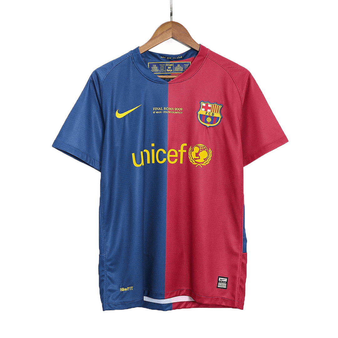 Barcelona retro home football shirt 2008/09 - UCL