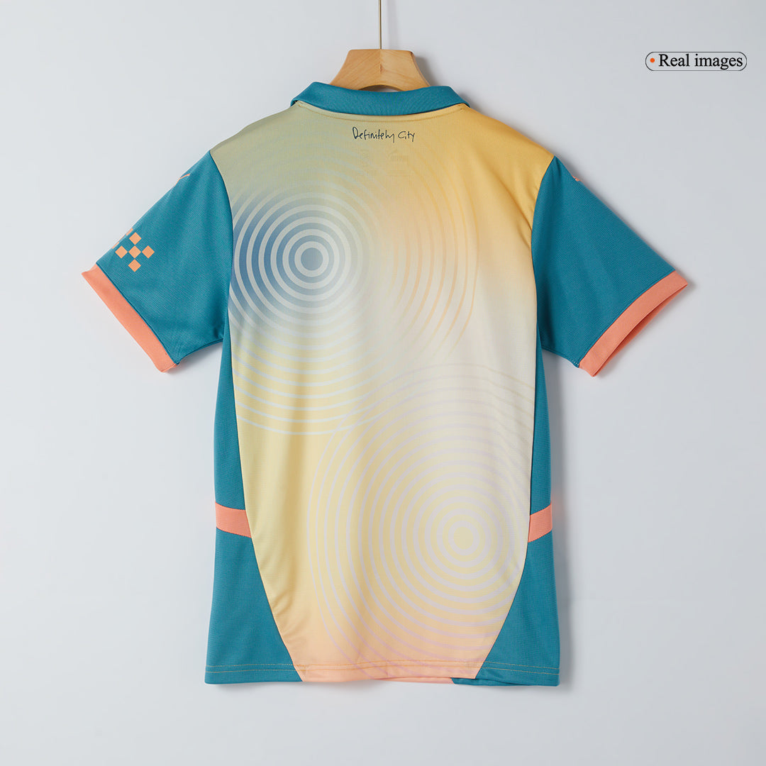 Manchester City Football Jersey Fourth Away Custom Shirt 