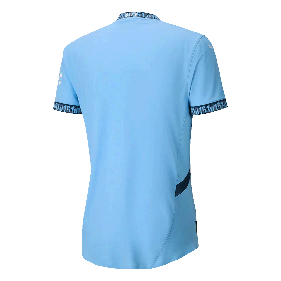 Authentic Manchester City 2024/25 Home Football Shirt