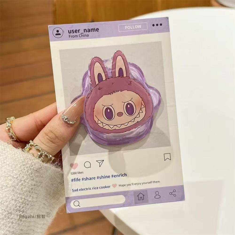 Labubu cat claw magnetic phone holder