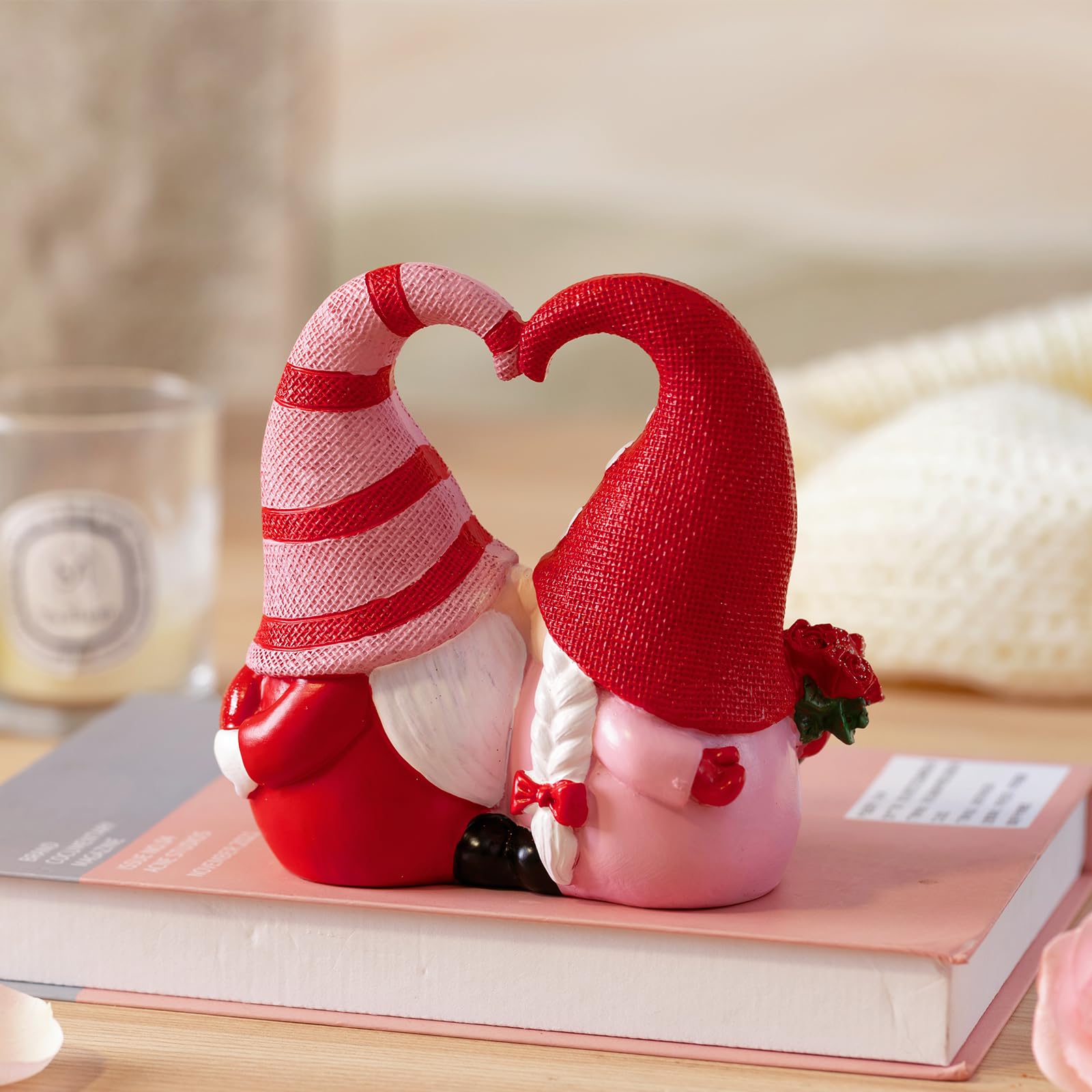 💖 Valentine's Day Sale 49% OFF 💖 Lovely Handmade Resin Gnome For Holiday Gift Present