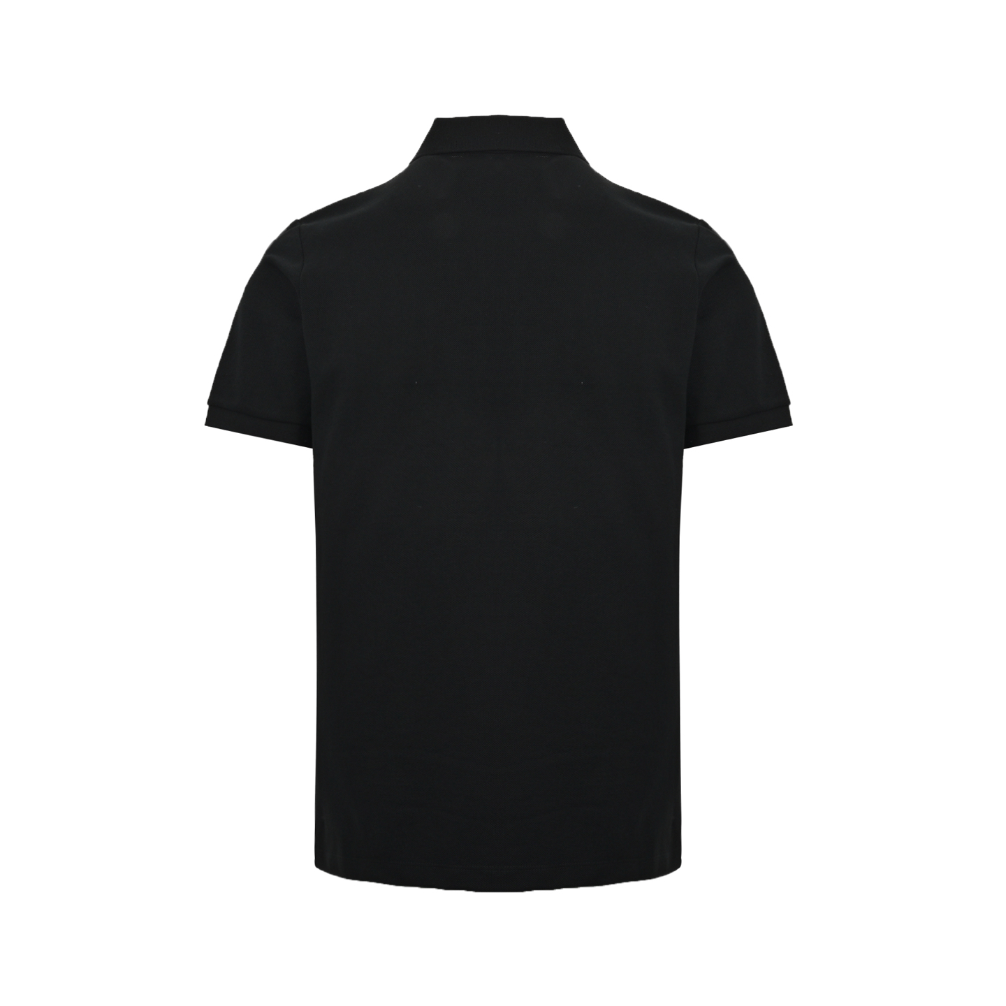 Prada 25ss triangle logo half zip polo short sleeve