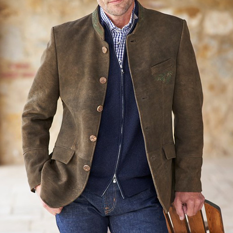 Men's Hirschkogl Vintage Suede Jacket