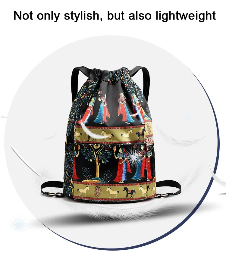 Drawstring Foldable Large Capacity Dry-wet Separation Travel Sports Backpack--BUY 2 FREE SHIPPING