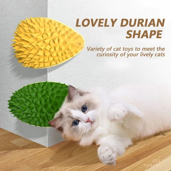 HOT SALE🔥😺Cat Toys - Durian Rubbing Itching Comb
