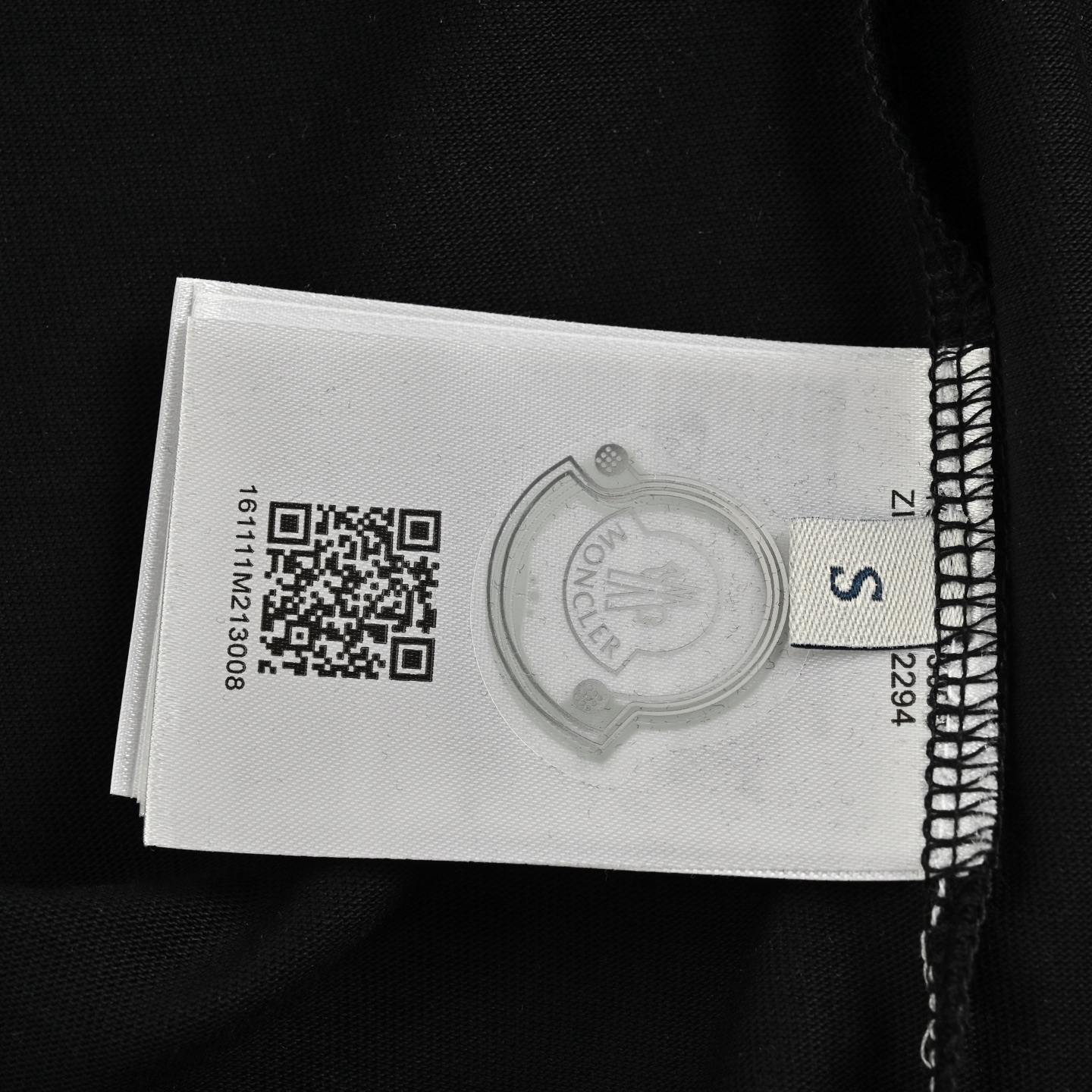 Moncler 25ss chest embossed logo print short sleeves