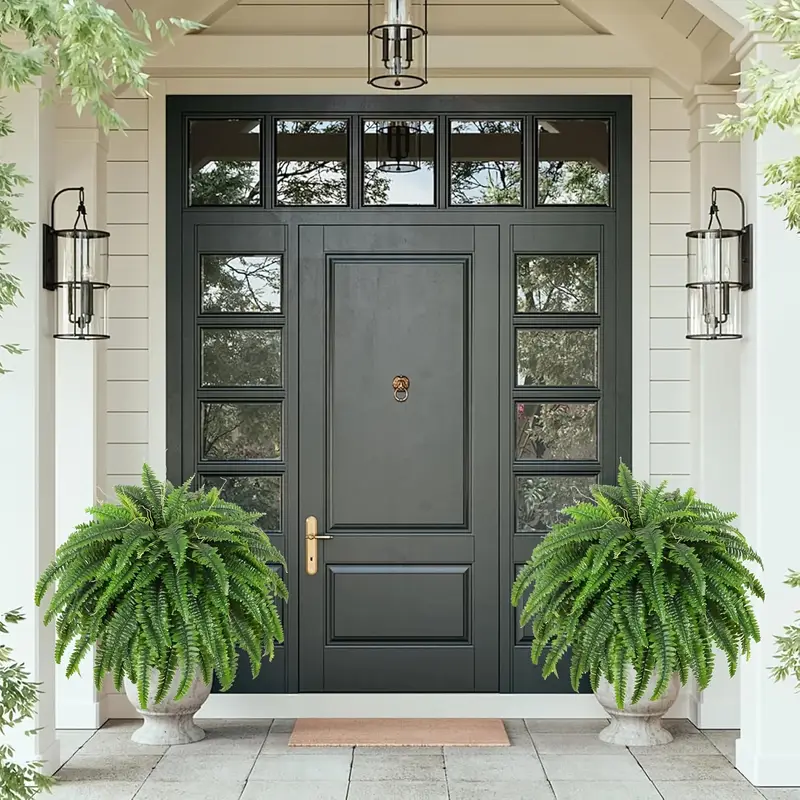 ✨This Week's Special Price $19.99💥UV Resistant Lifelike Artificial Boston Fern