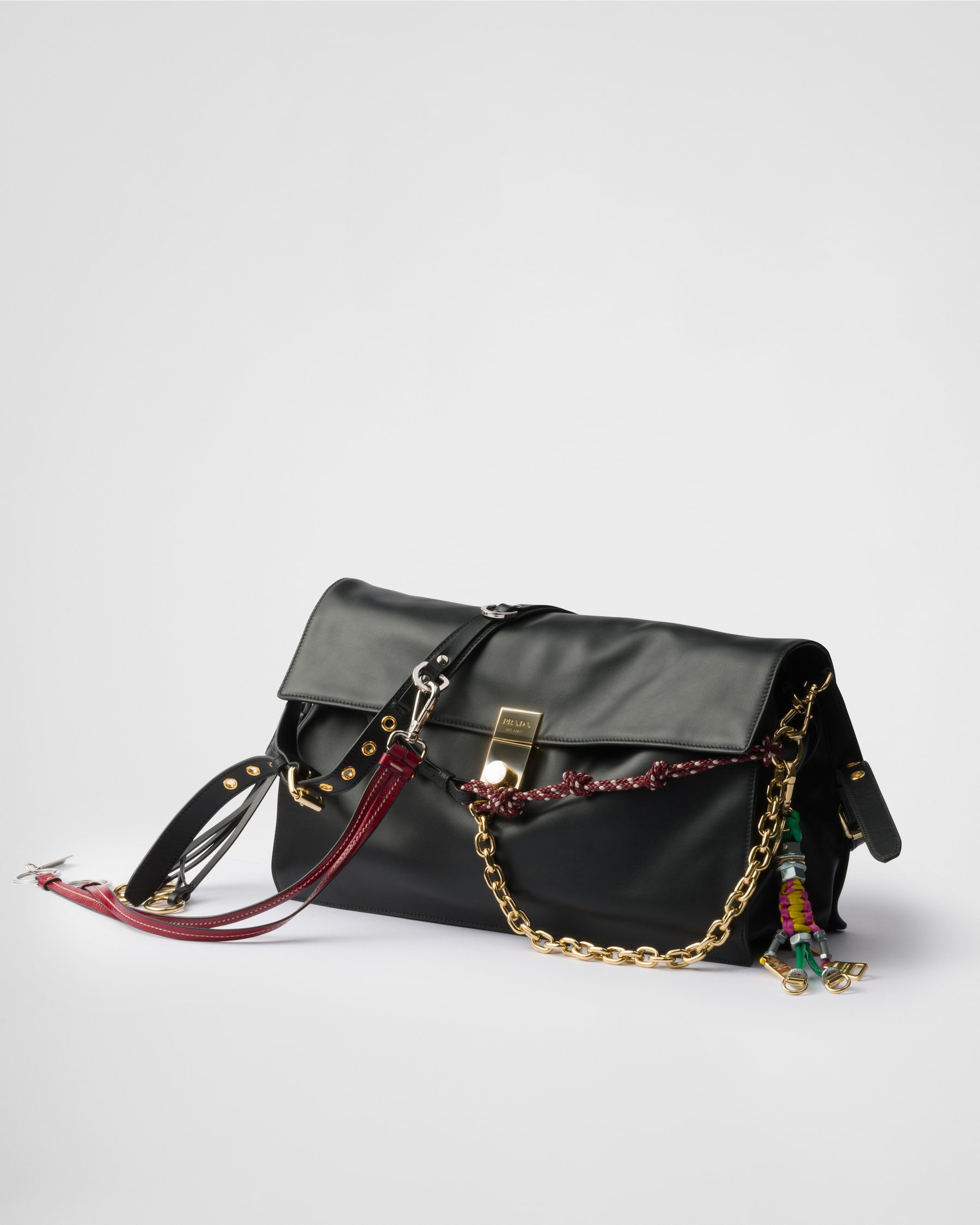 Prada Soft Sound Large Leather Shoulder Bag Accessories1BD378_2C6A_F0002_V_OO6