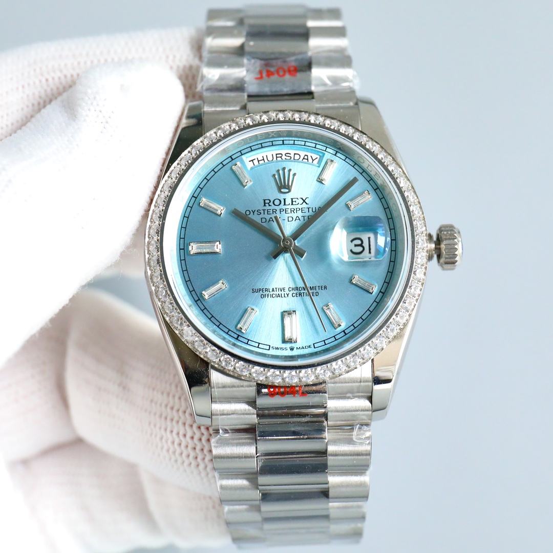 Rolex 36mm jewel dial series watch