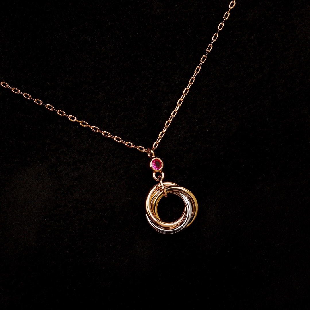 Cartier tricolor necklace