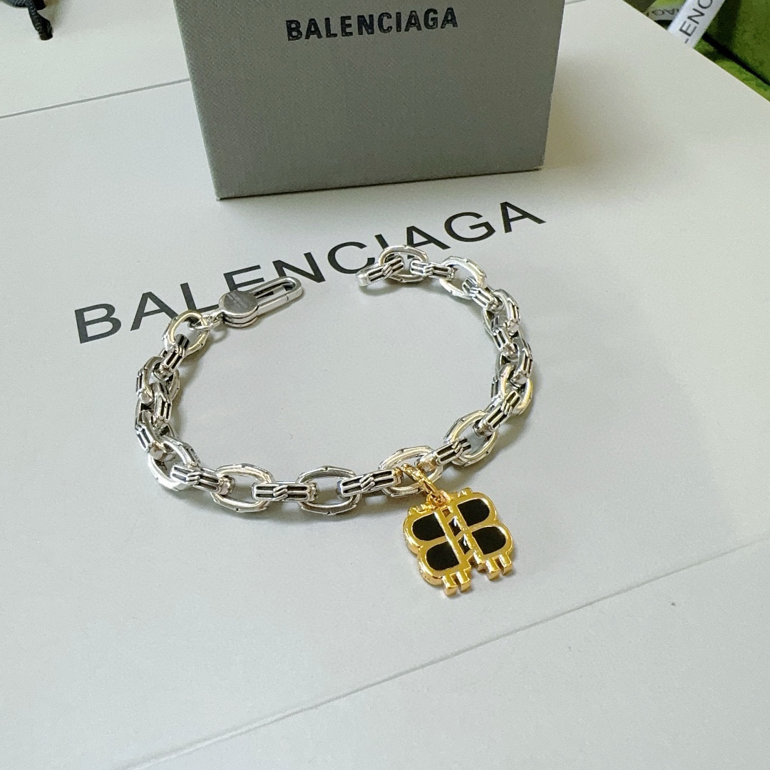 Balenciaga BB chain bracelet