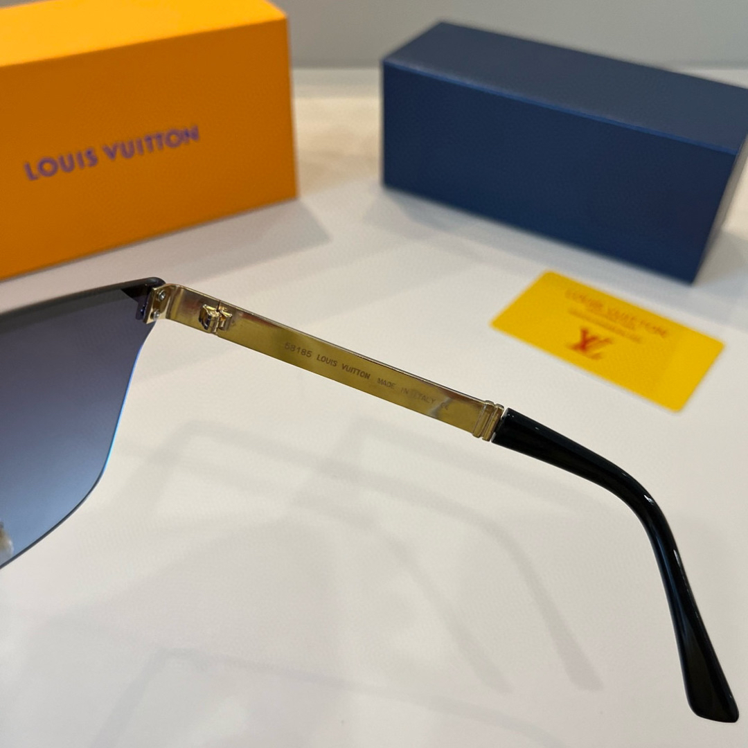Louis Vuitton half-rim sunglasses