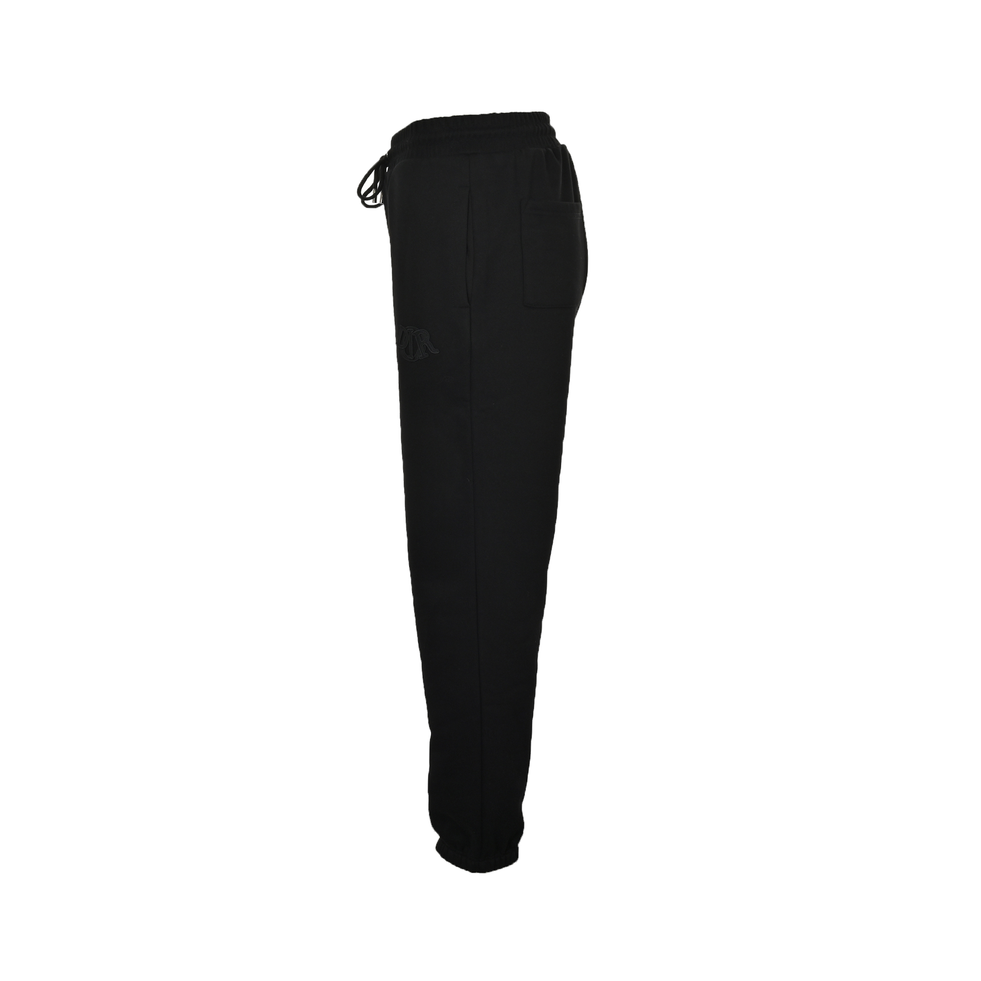 Dior 24Fw two-tone patchwork fleece trousers