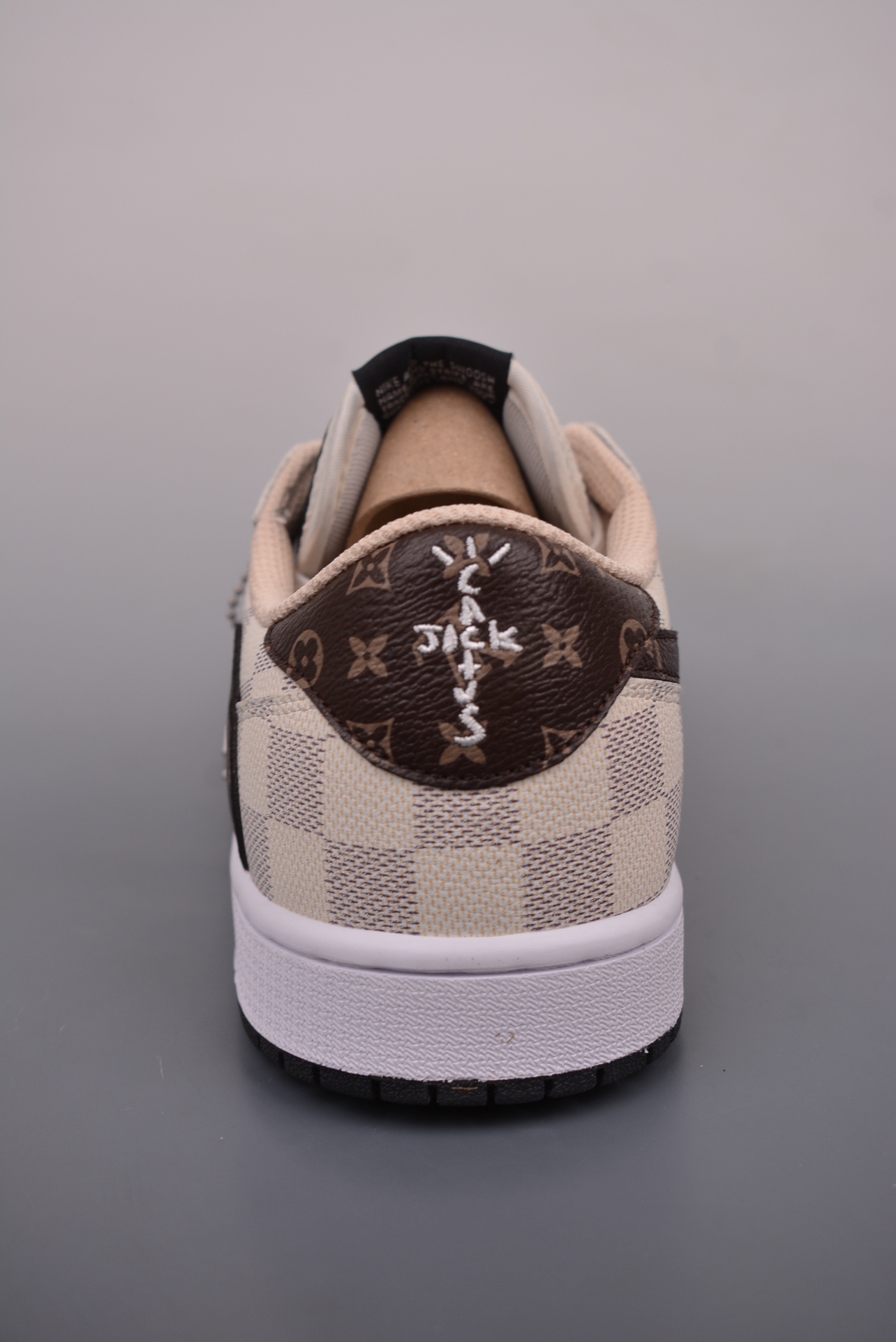 Travis Scott x LV Air Jordan 1 Low three-party collaboration