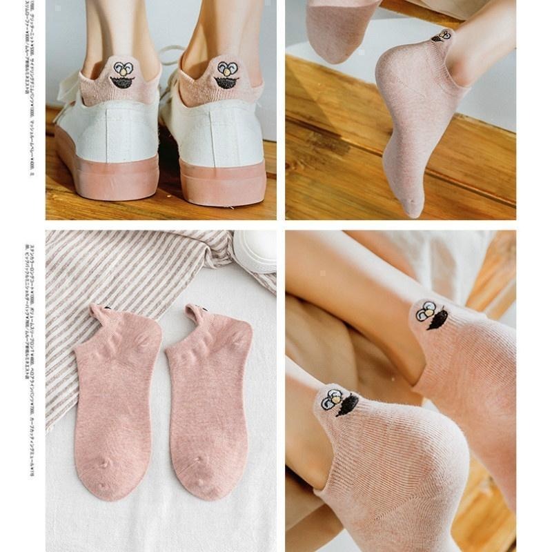 💥Mother's Day Early Sale--Embroidered Cartoon Women Socks--BUY 3 SETS GET 2 SETS FREE & FREE SHIPPING