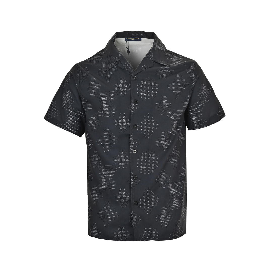 Louis Vuitton 24ss monogram small logo short sleeve shirt
