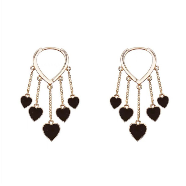 Black Long Tassel Earrings🎉BUY 1 FREE 1🎉