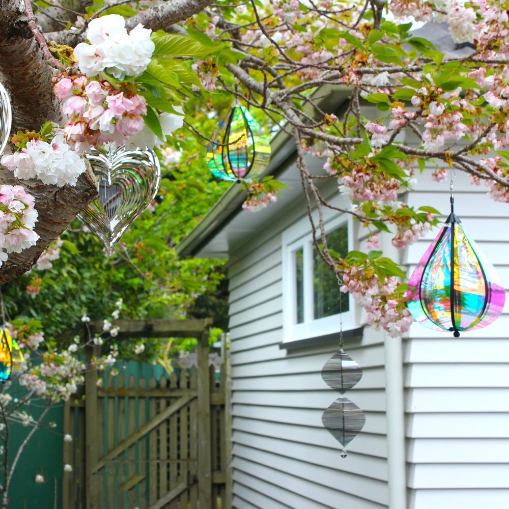 🔥Last Day 50% OFF🔥Rainbow Spinning Garden Wind Art
