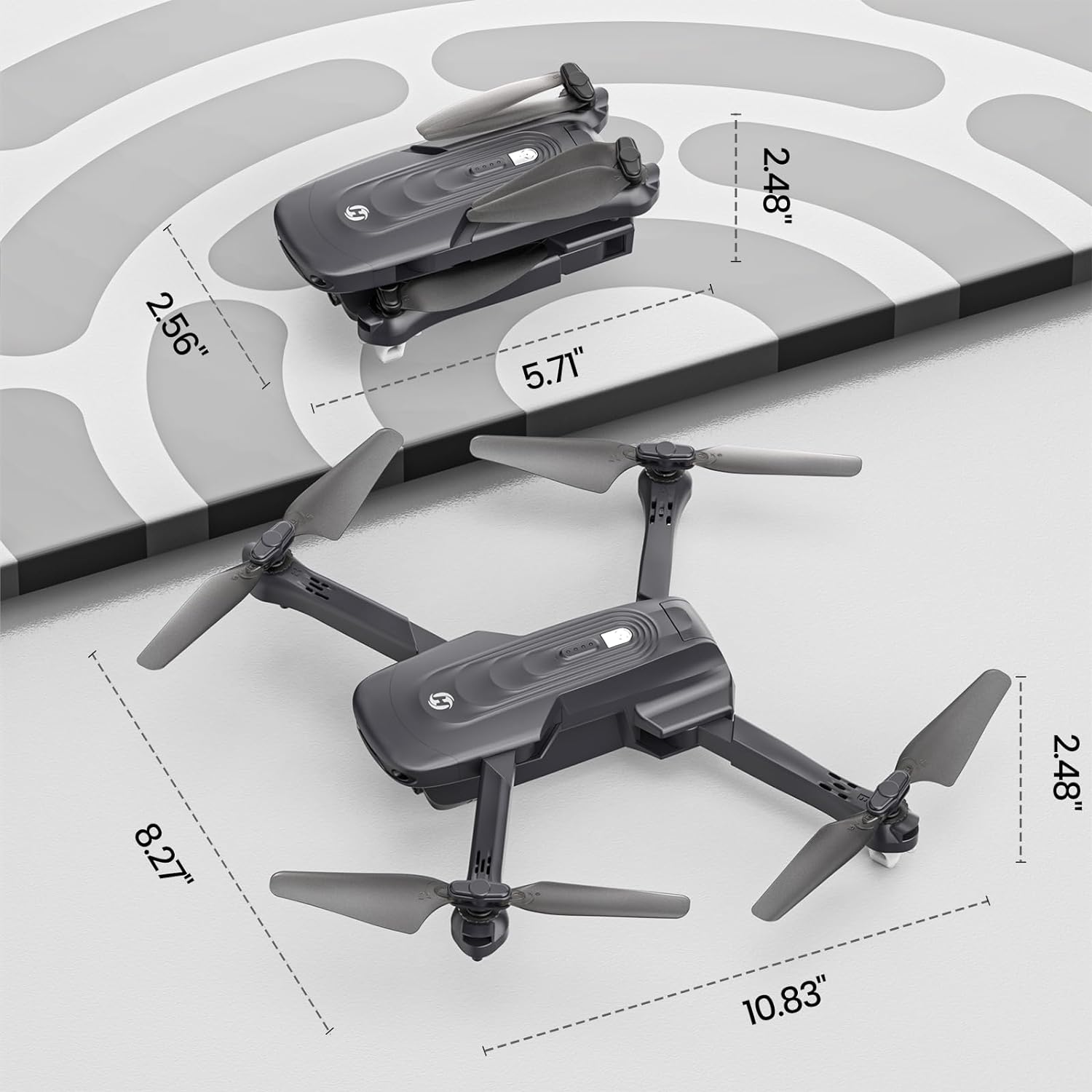 Holy Stone GPS Drone with 4K Camera RC Quadcopter with Auto Return