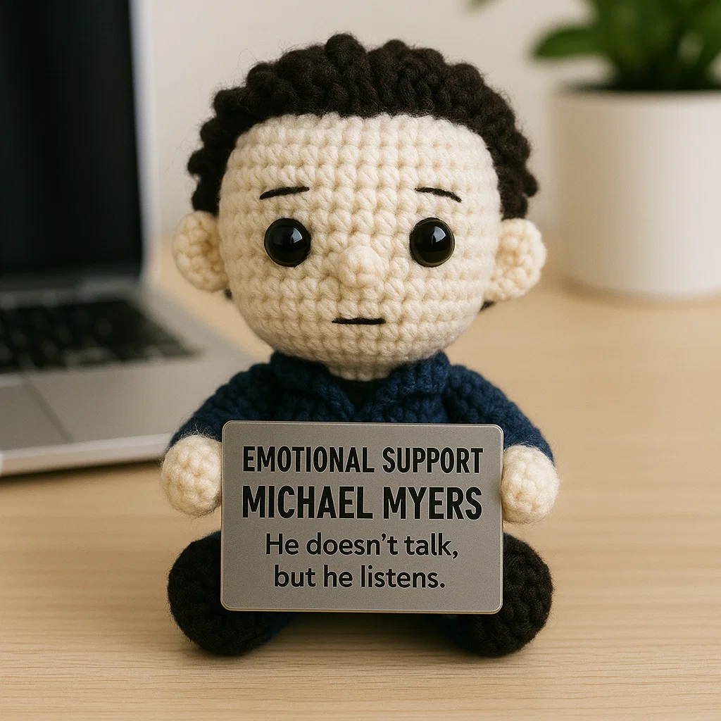 Horror Character Crocheted Emotional Support Dolls