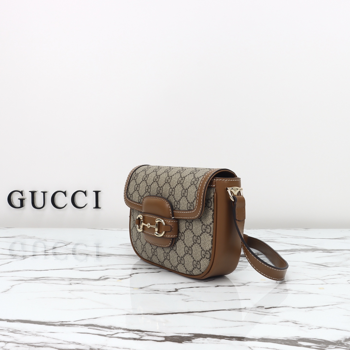 Gucci Horsebit 1955 Soft small shoulder bag 815205 FAD6L 9758