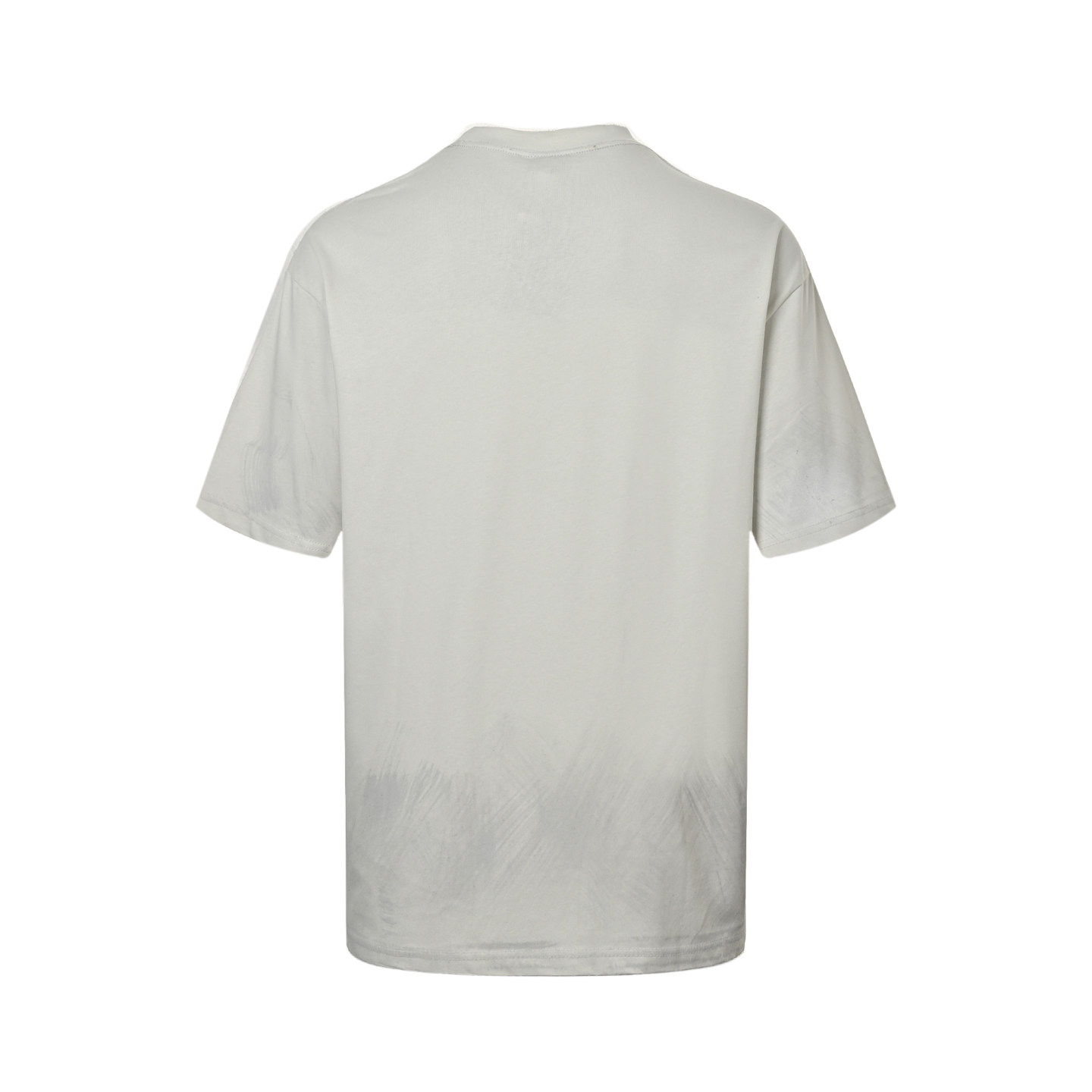 Balenciaga 24ss 3M printed distressed short sleeves