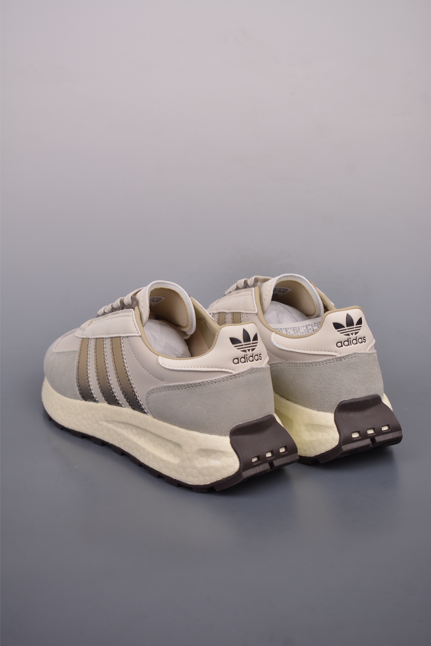 Adidas Originals Retropy Boost E5 Light Grey Off-White JH7189