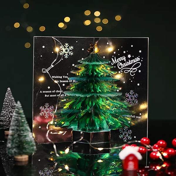 (🔥Early Christmas Sale- SAVE 48% OFF) 🎄Special 3D Christmas Handmade Cards--Buy 3 Get 2 Free