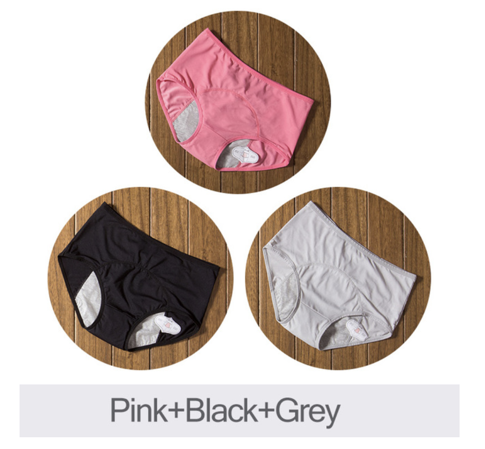 (🔥Summer Hot Sale-50% OFF)3Pcs/Set Menstrual Period Leak Proof Panties-Buy 2 Set Free Shipping