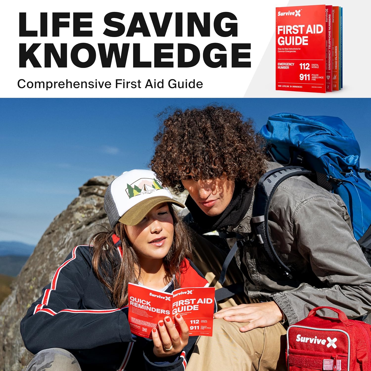 An integrated emergency kit suitable for your car, home, and adventures. Your ultimate emergency solution.