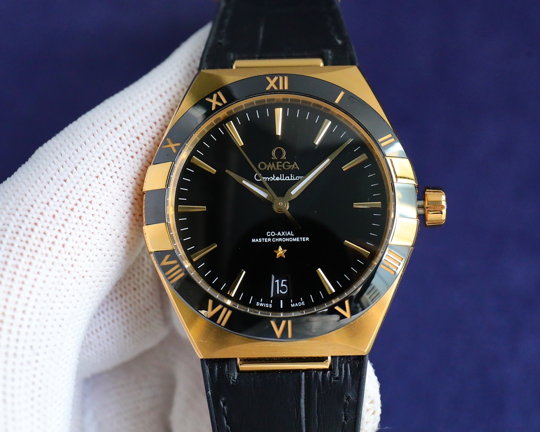 Omega fifth generation constellation series men's watch