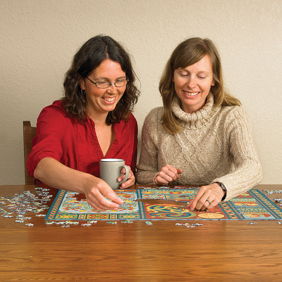 Scandi Chicken Quilt | 1000 Piece