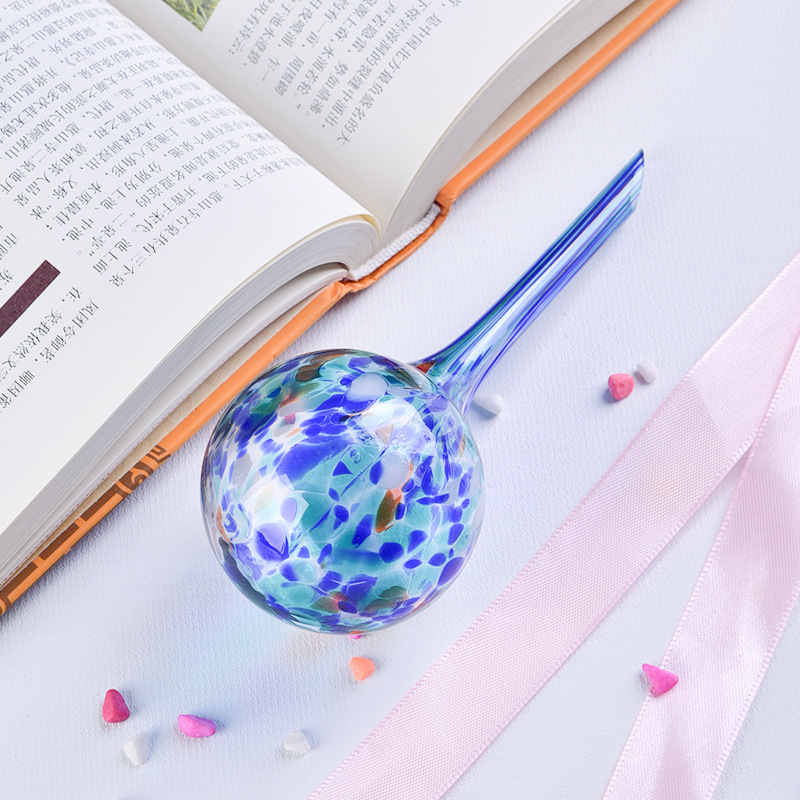 🌟🌟Handmade colored glass ball automatic watering device