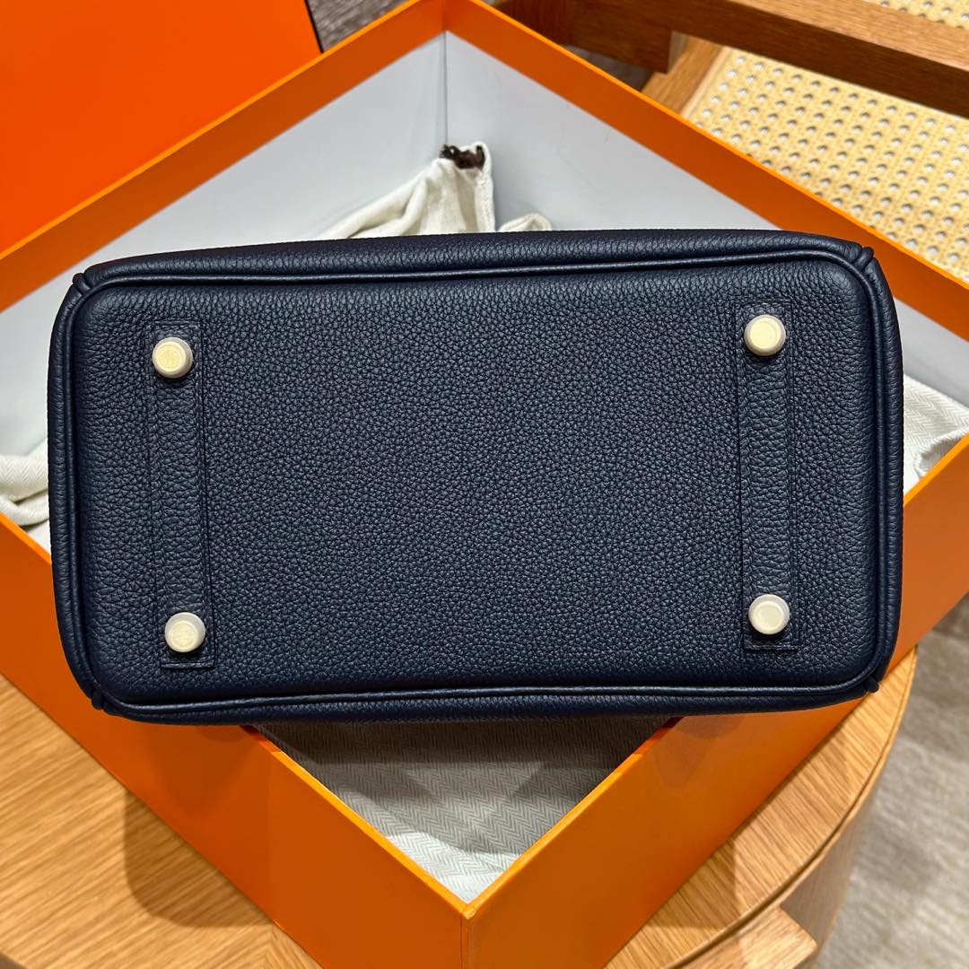 Hermes Birkin 2ZBlue nuit handbag (handmade to order)