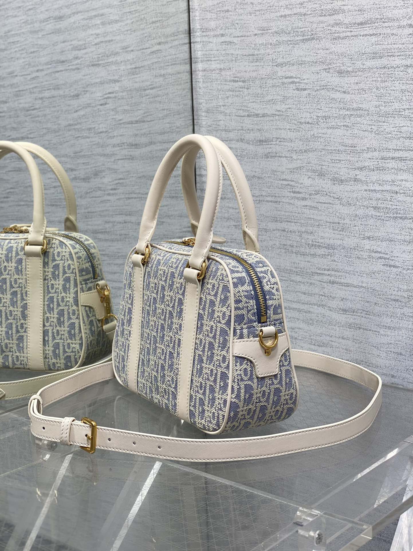 Dior D-Vibe Bowling Bag Medium