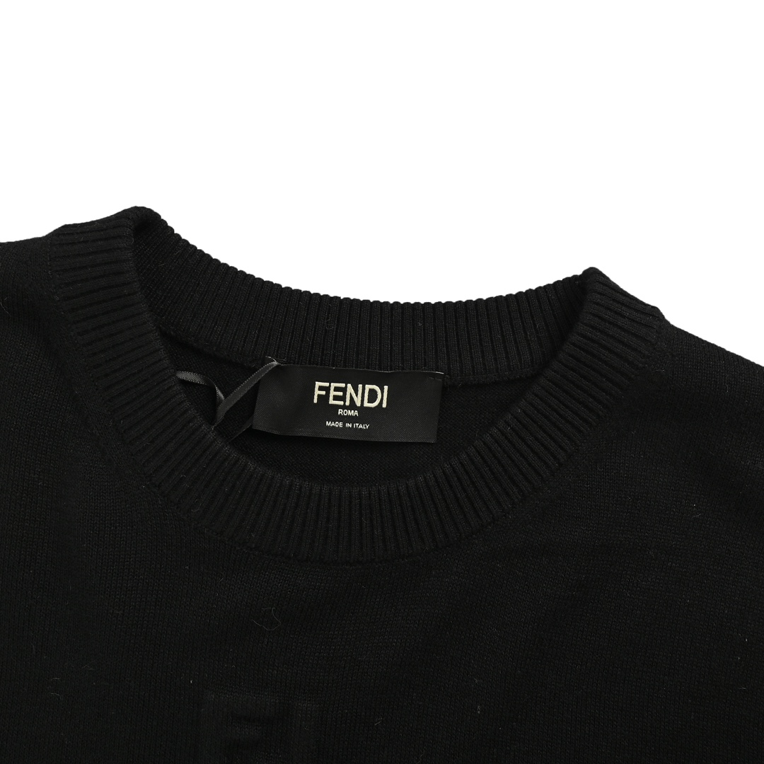 Fendi 24Fw FF embossed sweater