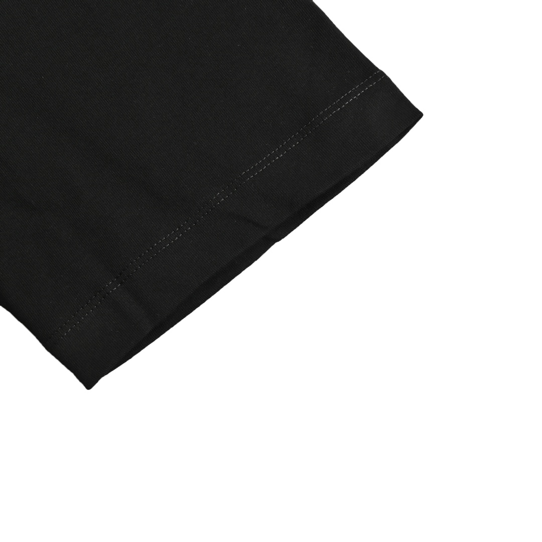 Balenciaga 24ss square 3 logo print short sleeves
