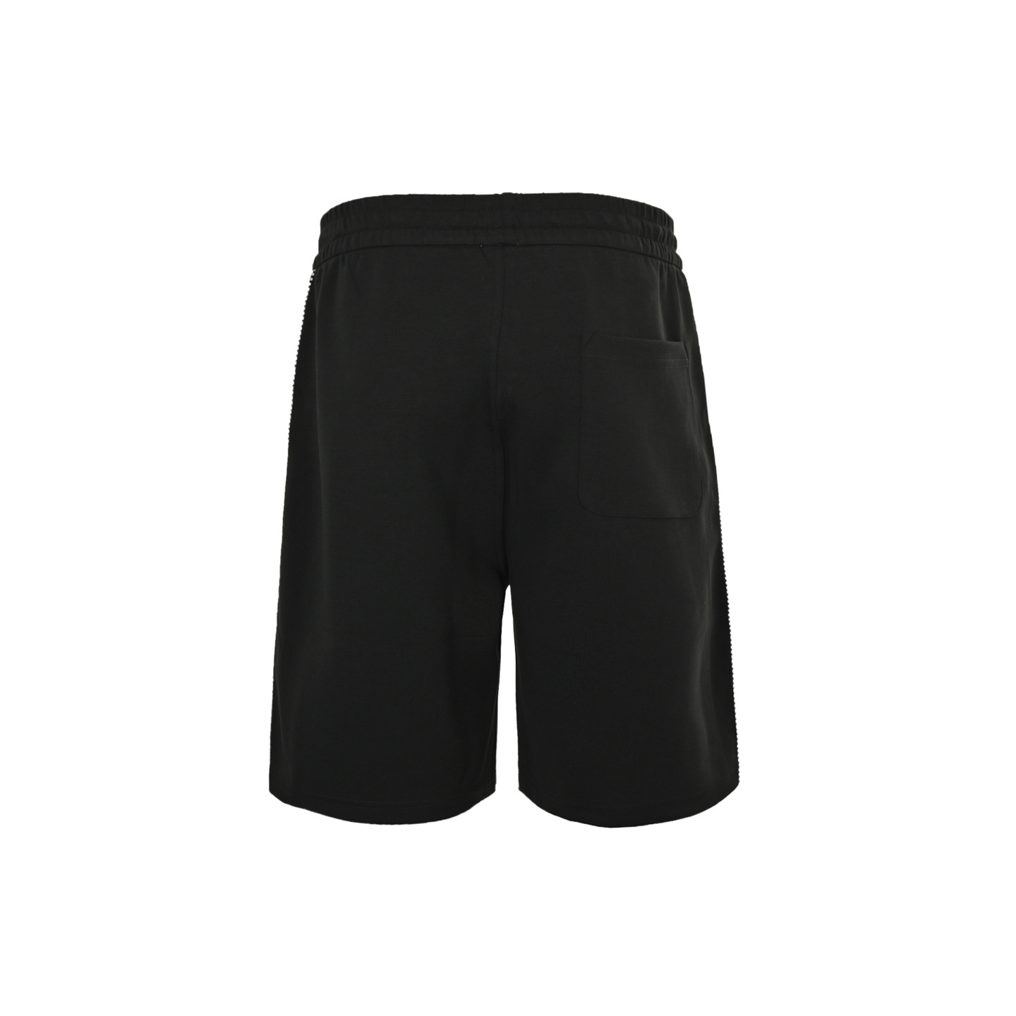 Loewe 25ss ethnic style side color-blocked webbing jacquard shorts